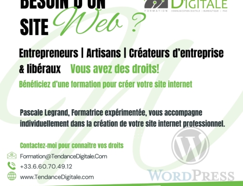 Formation Création de boutique en ligne WordPress en individuel ( présentiel ou distanciel)